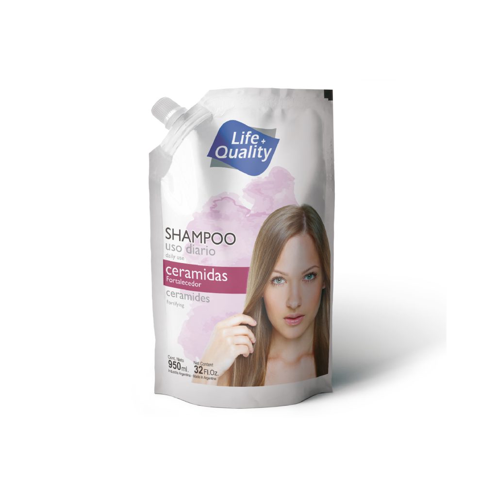 Life+Quality - Shampoo Familiar Ceramidas Doypack x 950 ml