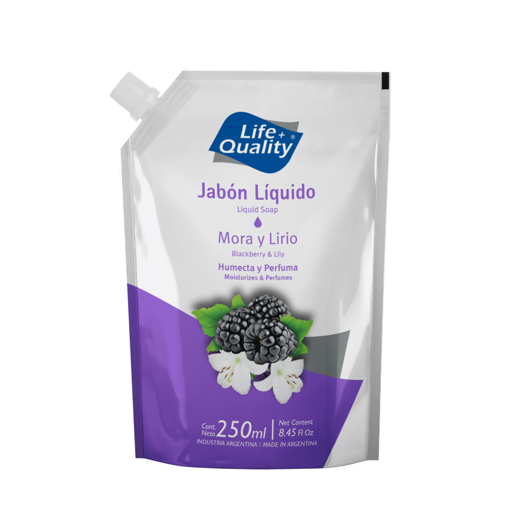 Jabón Líquido Mora y Lirio Doypack x 250 ml