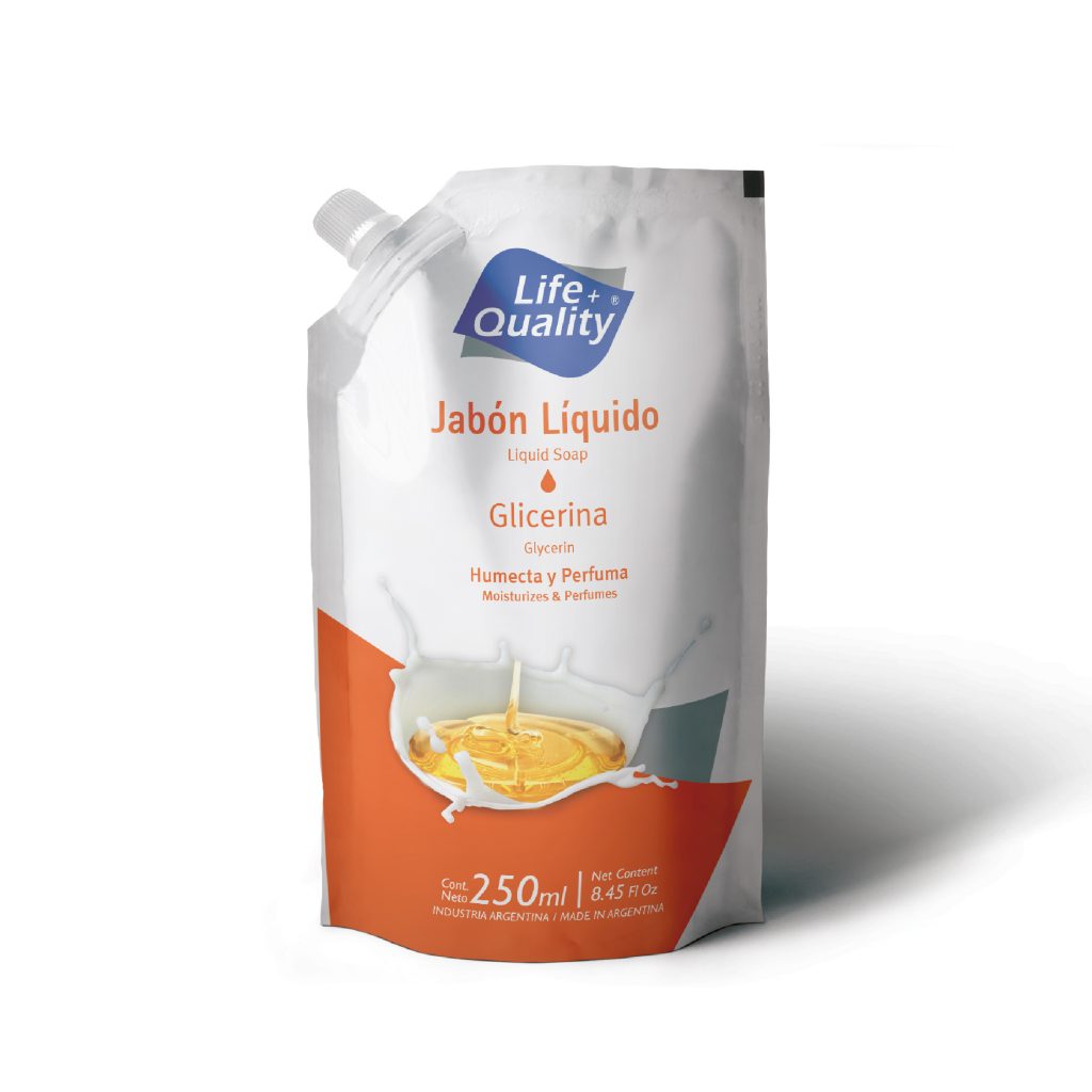 Jabón Líquido Glicerina Doypack x 250 ml