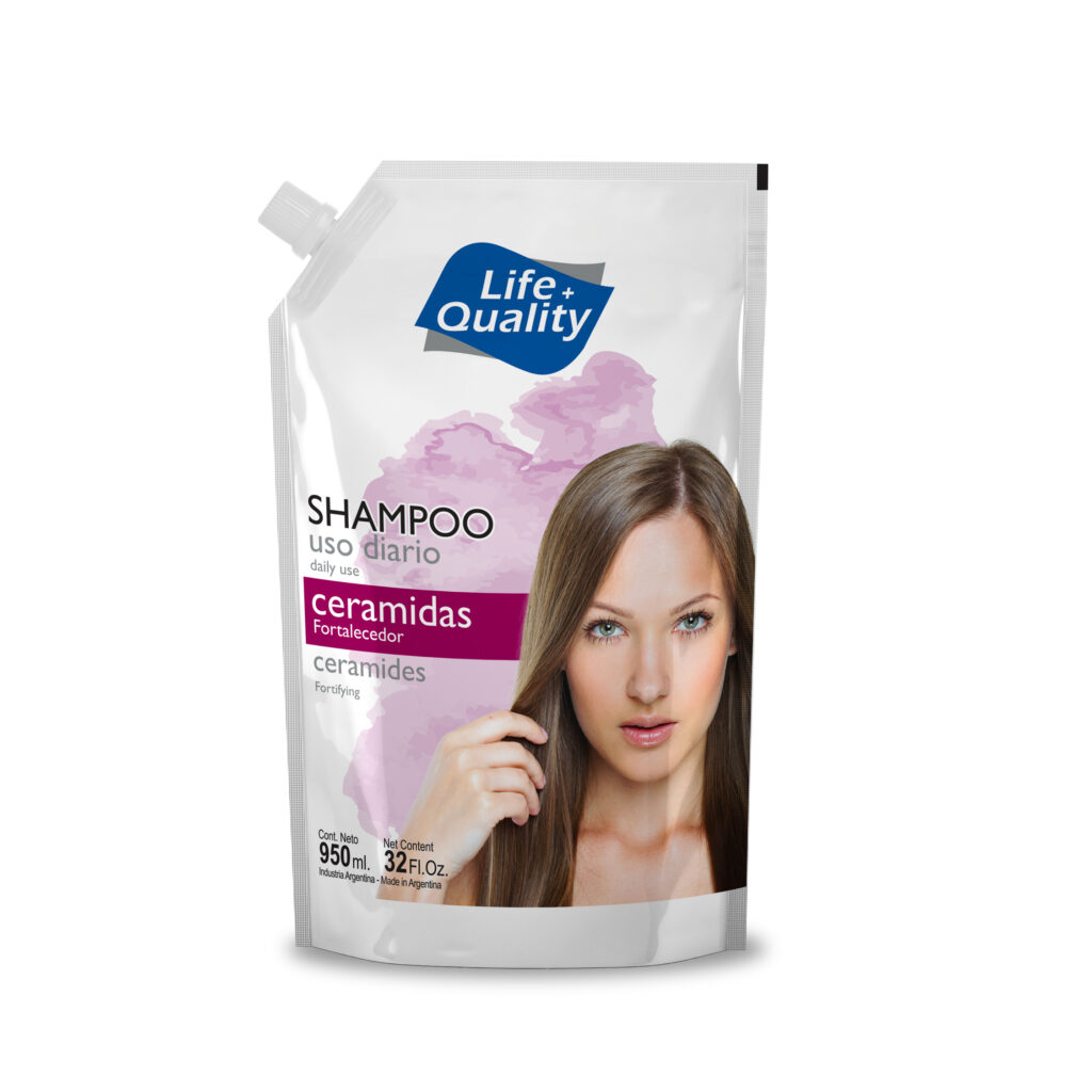 Life+Quality - Shampoo Familiar Ceramidas Doypack x 950 ml