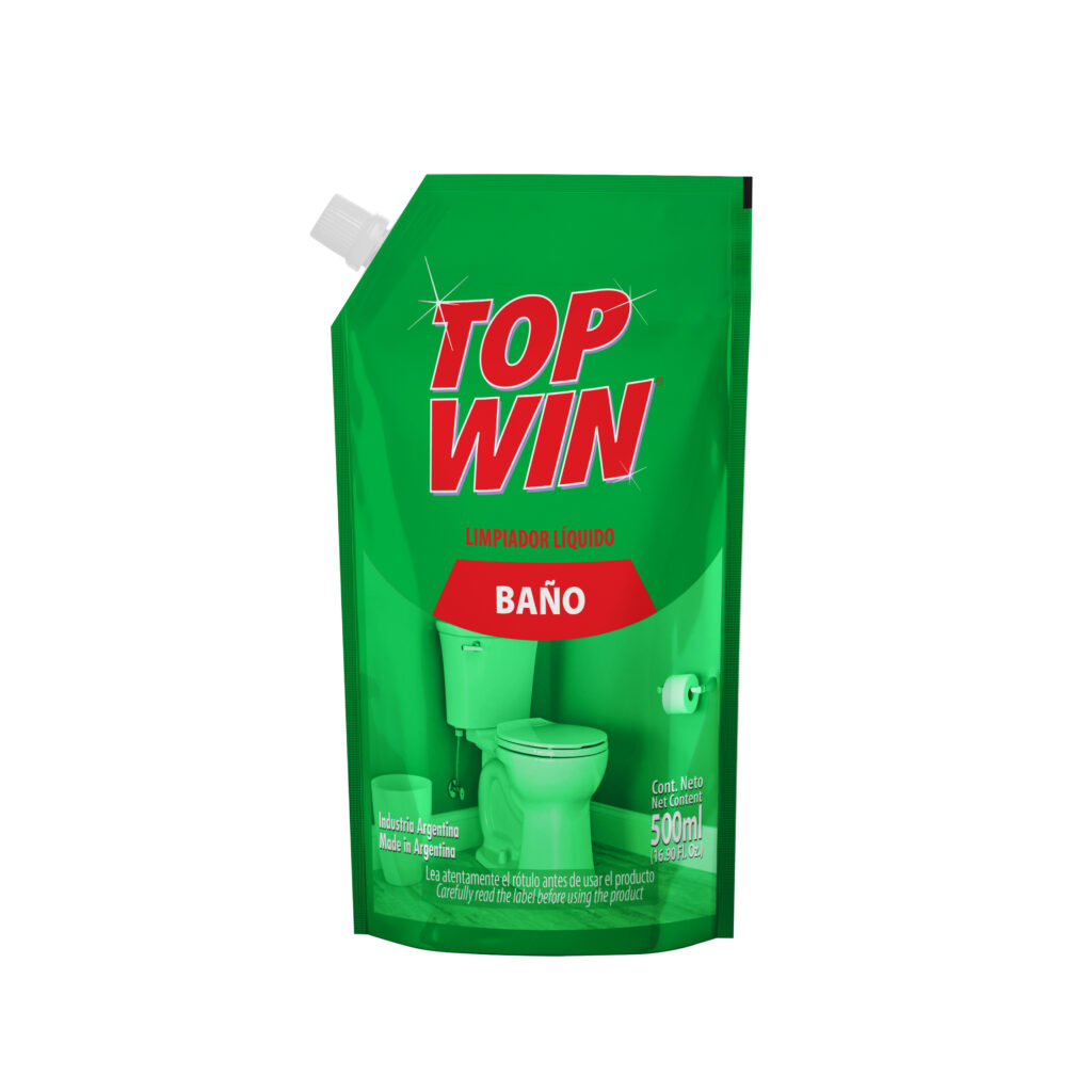 Top Win - Limpiador Líquido Baños Doypack x 500 ml