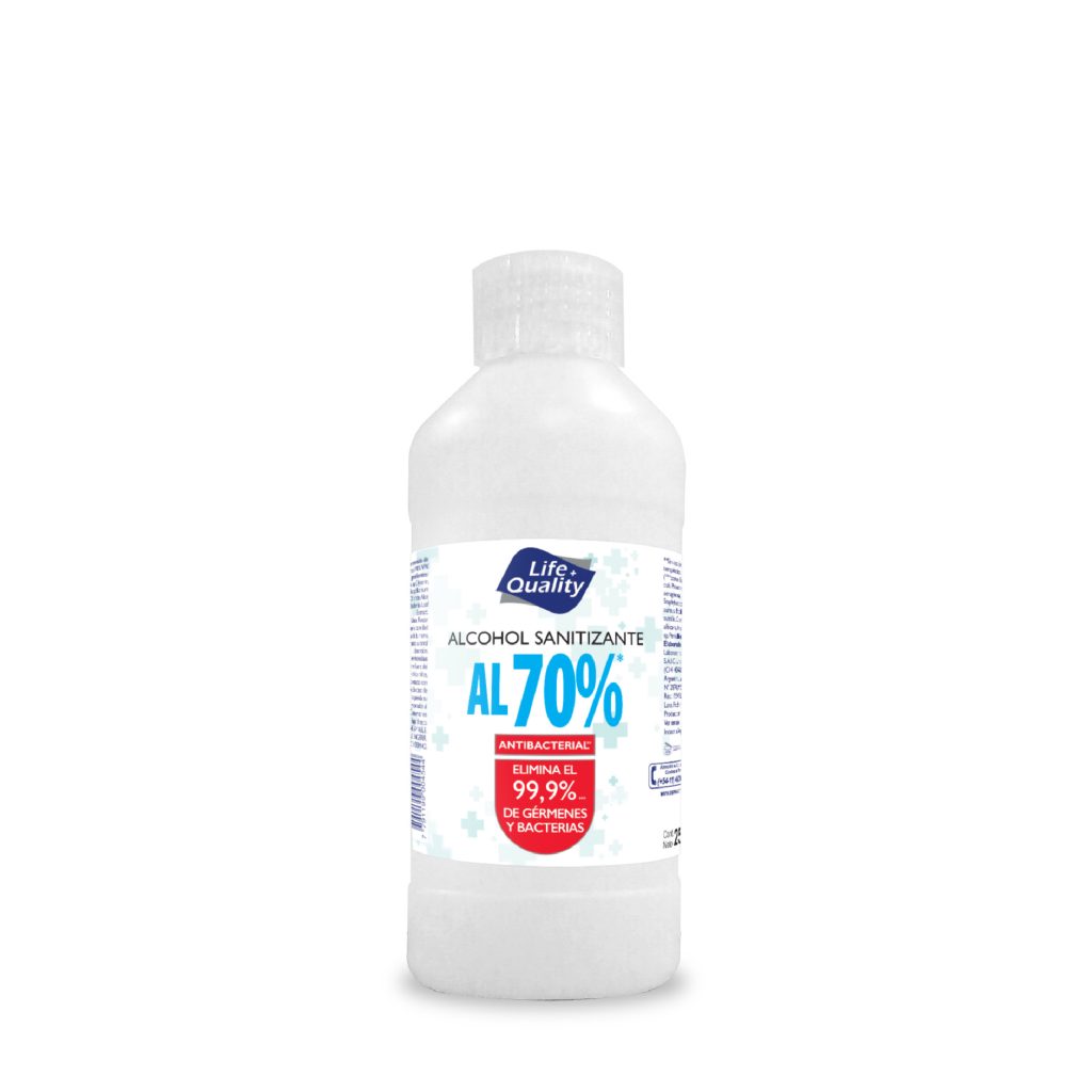 Alcohol al 70% x 250 ml