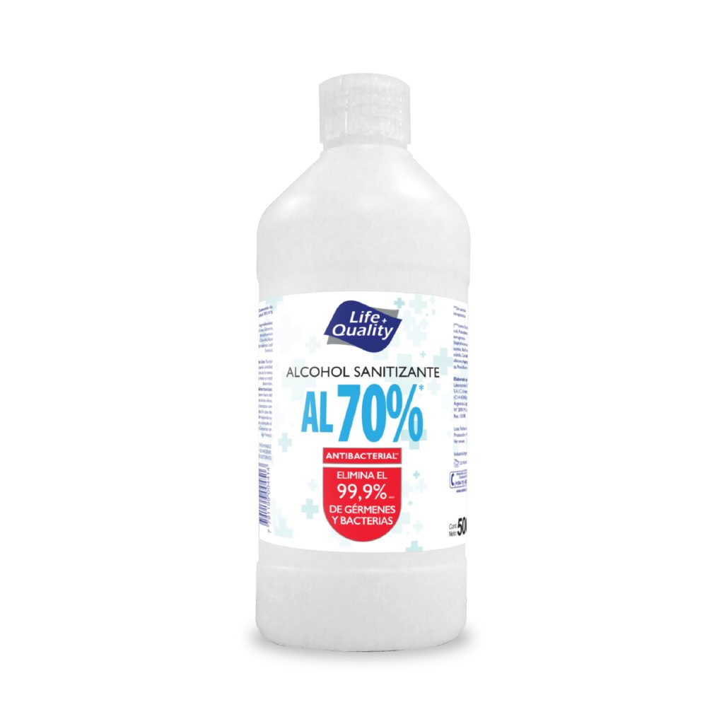 Alcohol al 70% x 500 ml