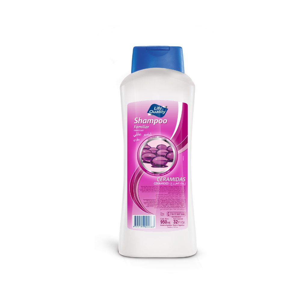 Life+Quality - Shampoo Familiar Ceramidas x 950 ml
