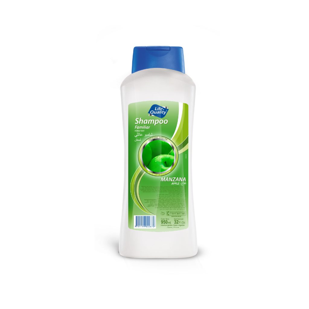 Life+Quality - Shampoo Familiar Manzana x 950 ml