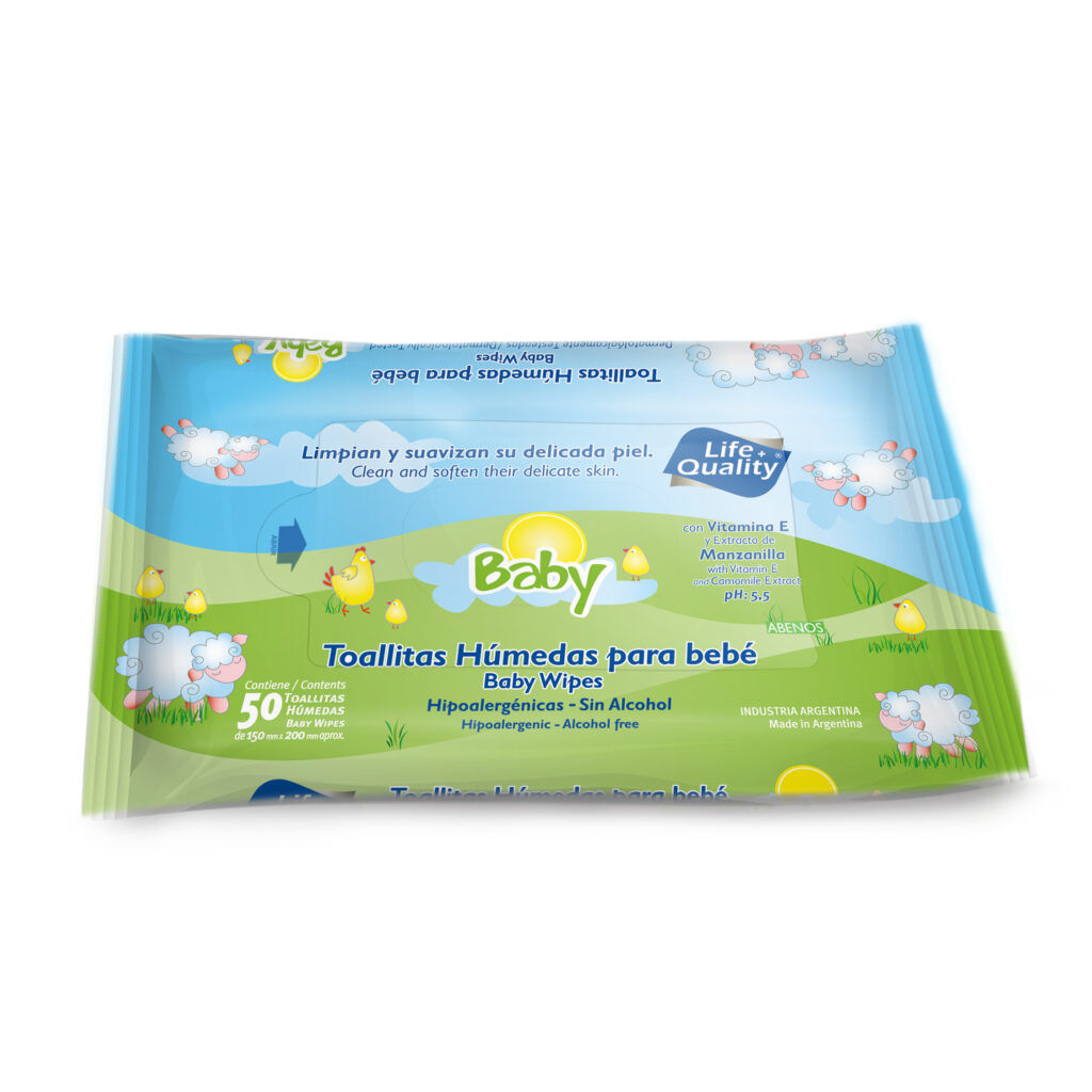 Toallitas Húmedas para Bebe x 50 u