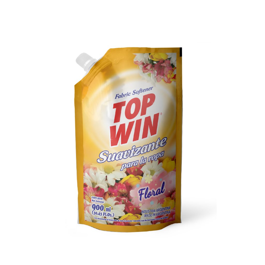 Top Win - Suavizante para Ropa Floral Doypack x 900 ml