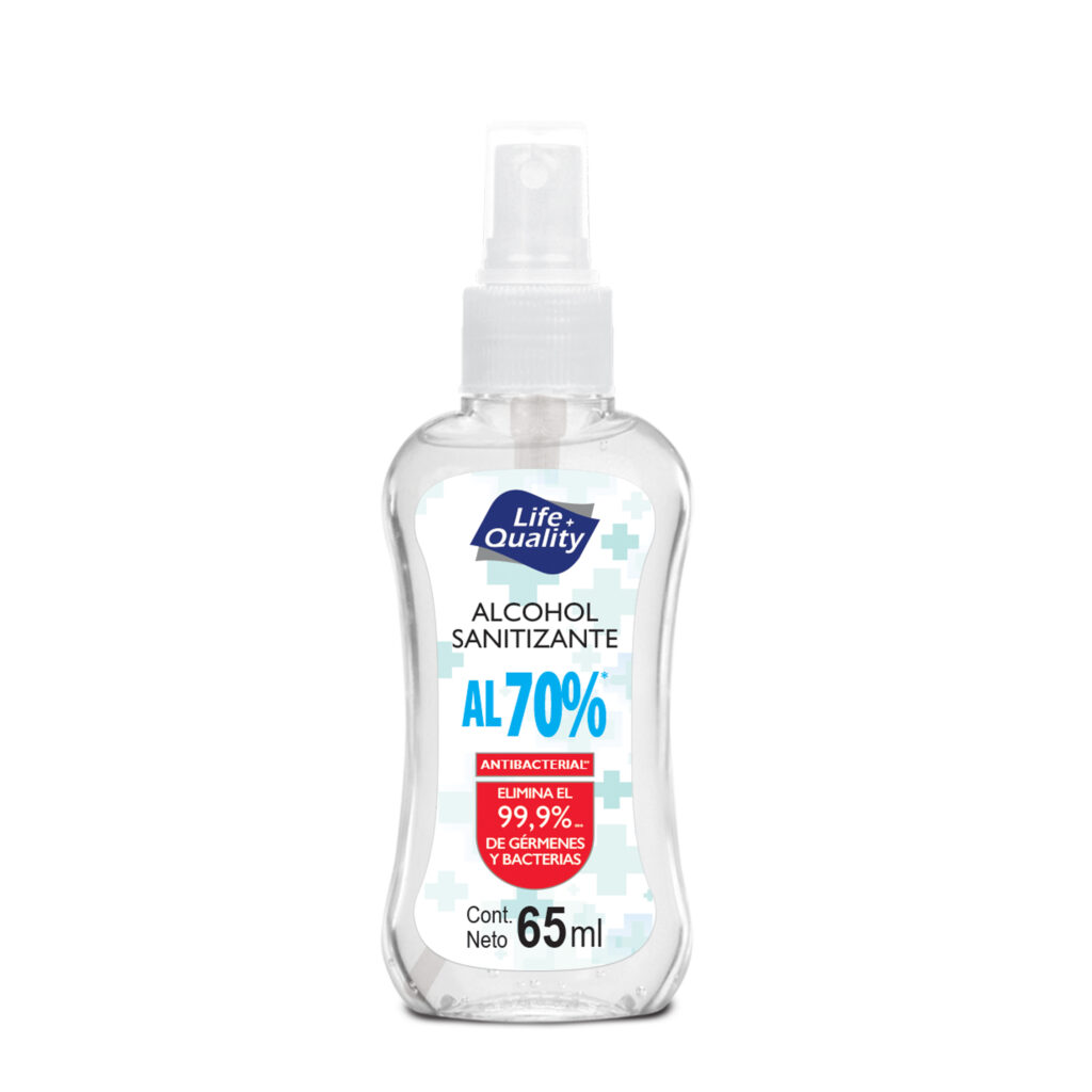 Life+Quality - Alcohol al 70% Spray x 65 ml